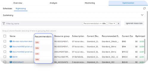 Individual Feature Costs