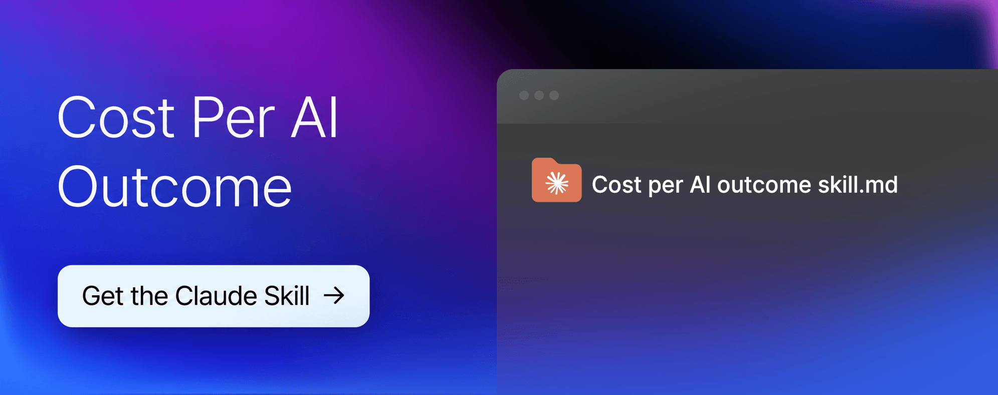 Cost Per AI Outcome