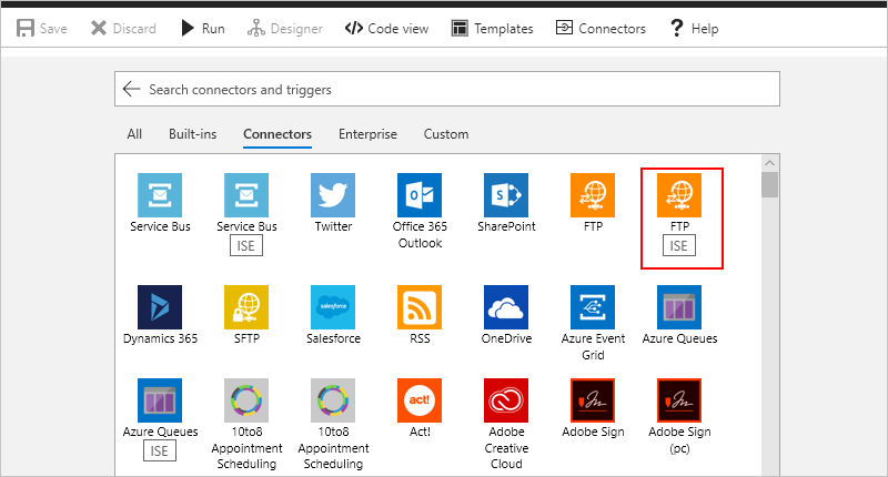 Integration Service Environment