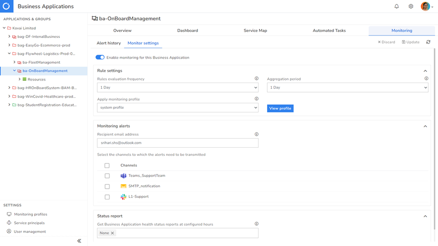 Monitor Azure Logic App