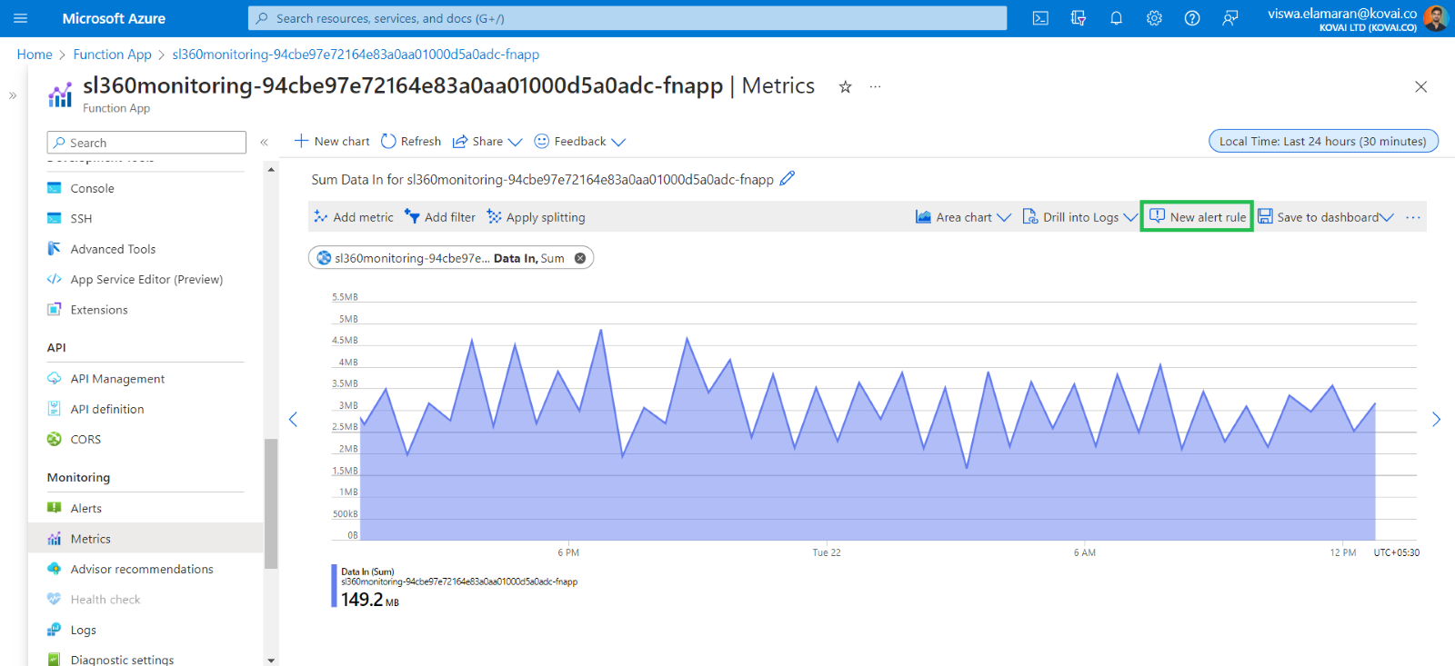 How to monitor Azure Functions with Azure Monitor?-3