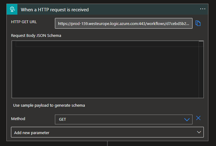 HTTP GET method