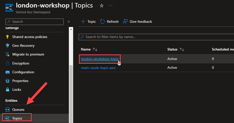 How to create a connection string in Azure Service Bus-4