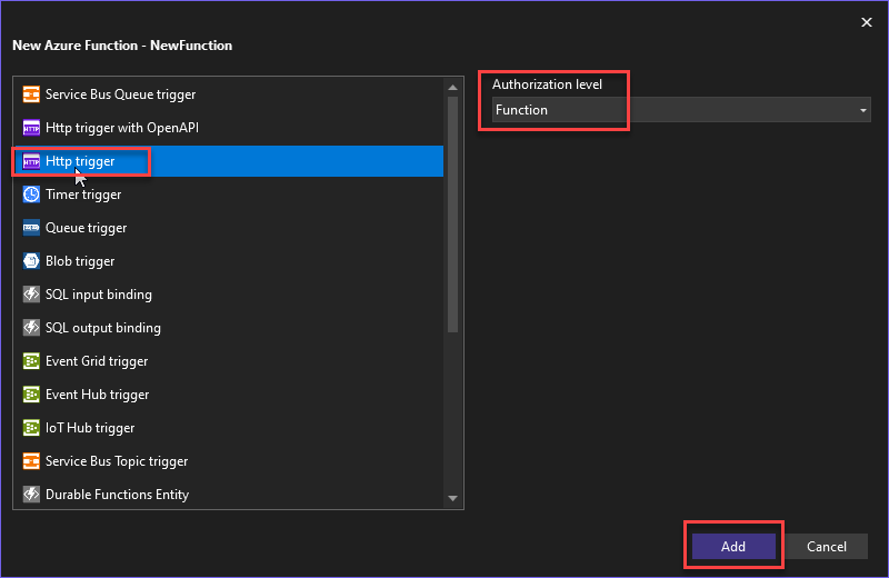 How to create an HTTP trigger in Azure Functions-14