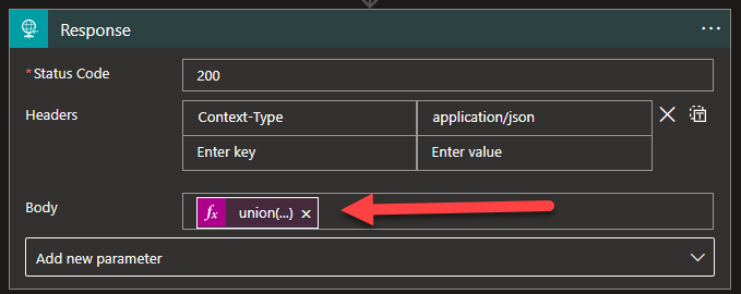get distinct values from an array in logic apps