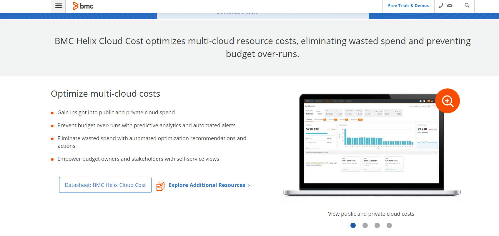 BMC Helix Cloud Cost Azure Cost Management Tool
