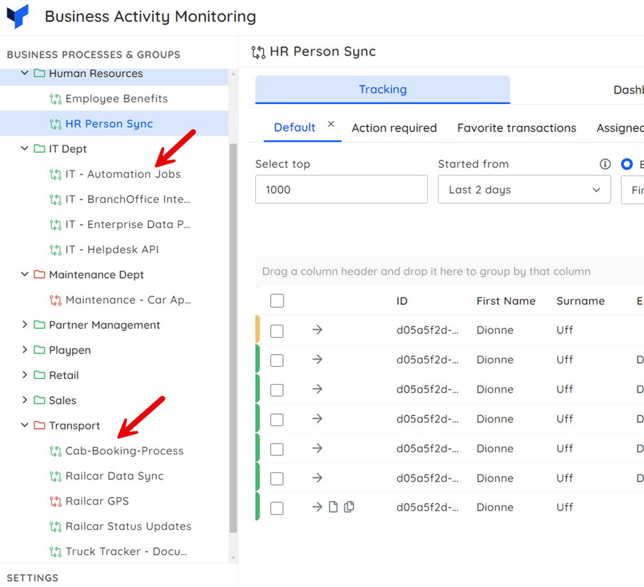 Extending out to other interfaces