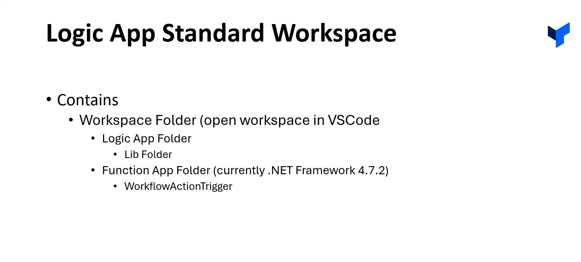 Logicapp standard workspace