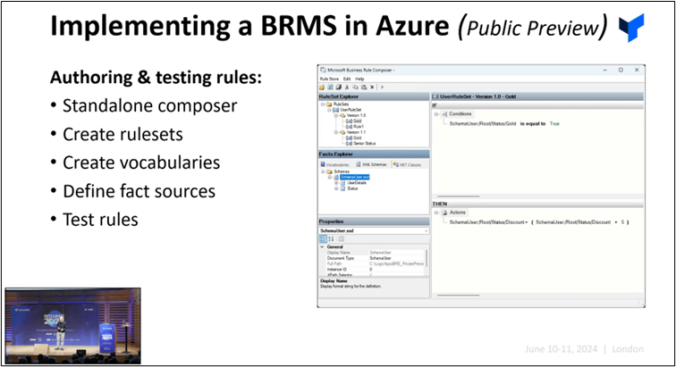 implemention of BRMS in Azure