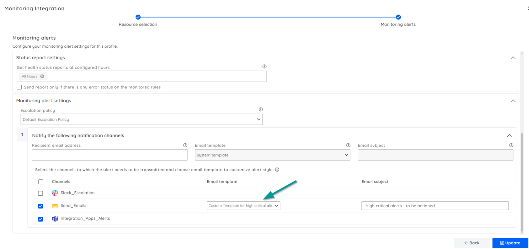 Turbo360 monitoring alerts