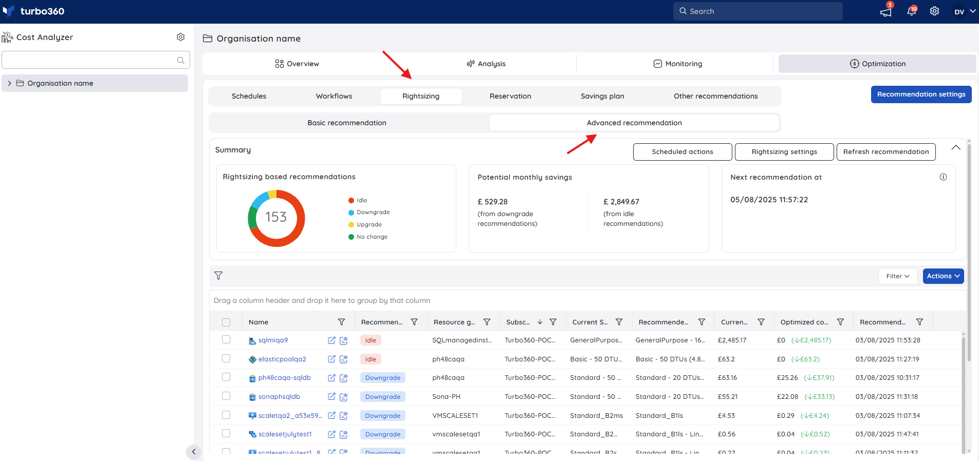 Turbo360-Azure-Cost-Management-Tool